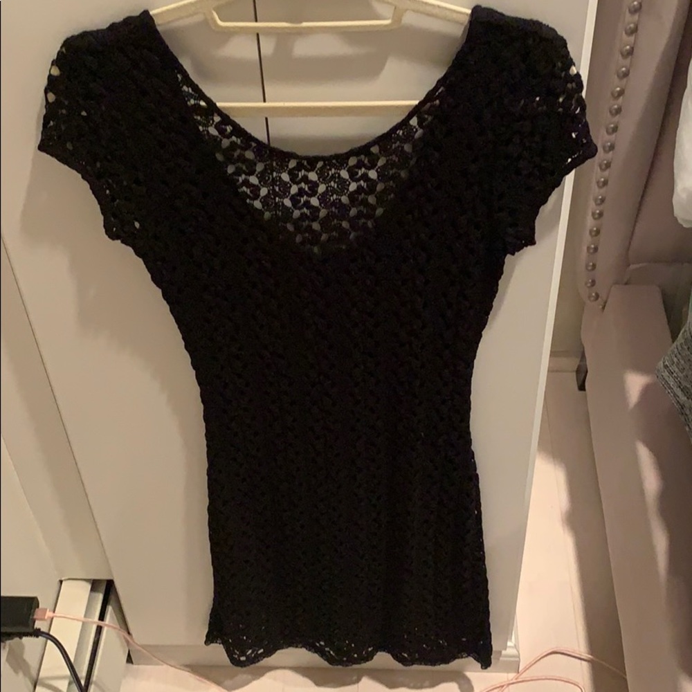 Free People Black Lace Dress Never Worn
